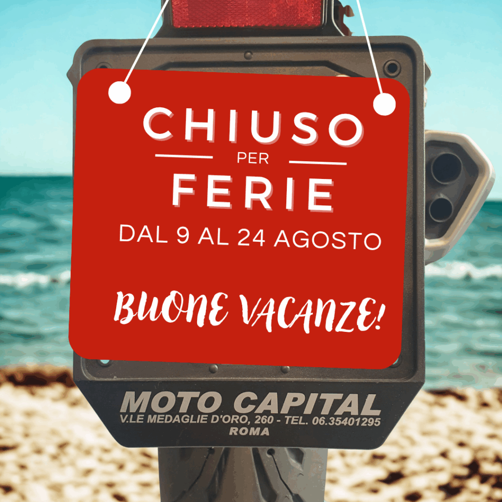 Chiusura estiva agosto 2025 Chiusura estiva dal 9 al 24 agosto 2025